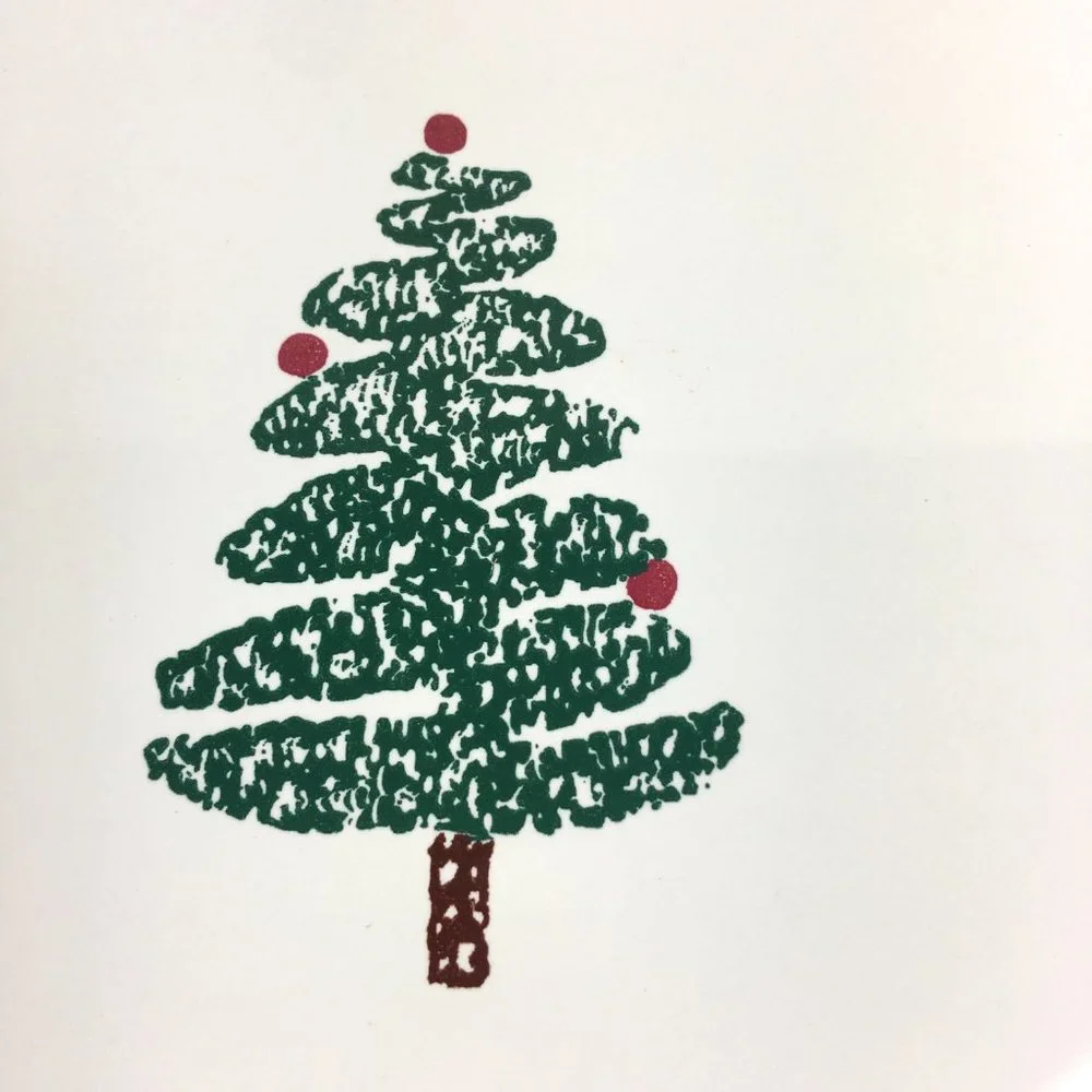 Semigres Christmas Tree Tile Trivet